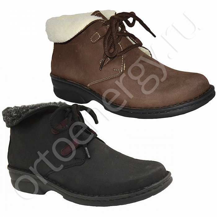 Женские зимние ортопедические ботинки Berkemann Linette 03552
