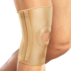 Бандаж на коленный сустав со спиральными ребрами жесткости Orlett  RKN-103 (M)